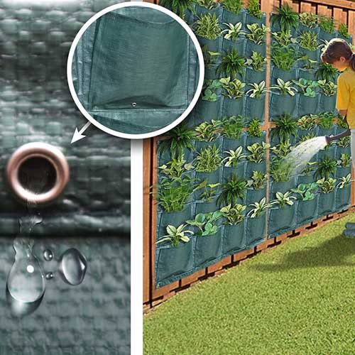 vertikalni viseči cvetlični lonec